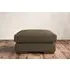Guddu Medium Dining Footstool - Chestnut, Brera Linen