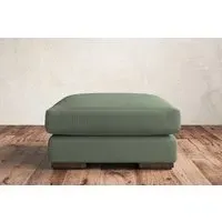 Guddu Medium Dining Footstool - Jade, Brera Linen