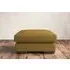 Guddu Medium Dining Footstool - Ochre, Recycled Cotton