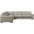 Guddu Right Hand Corner Sofa - Natural, Linen