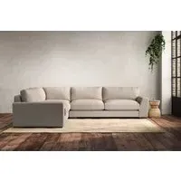 Guddu Right Hand Corner Sofa - Natural, Recycled Cotton
