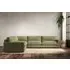 Guddu Right Hand Corner Sofa - Sage, Linen