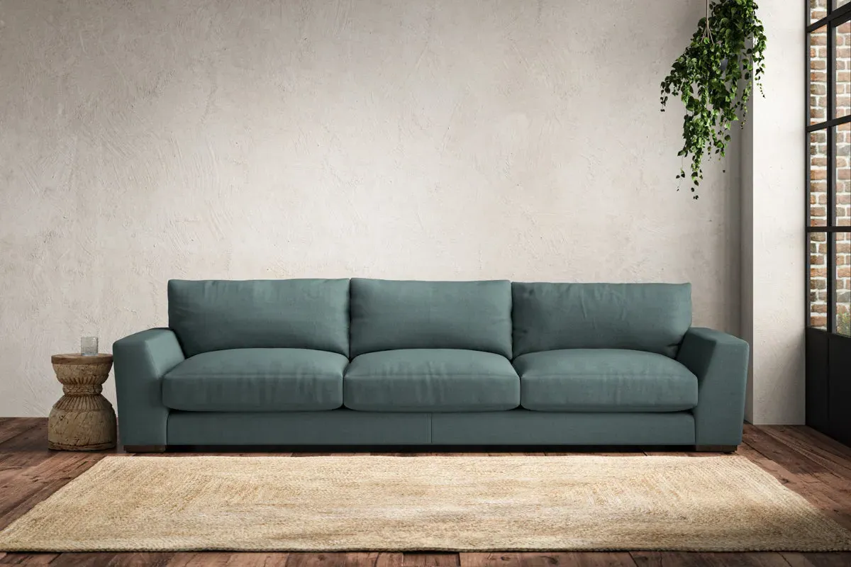 Guddu Super Grand Sofa - Airforce, Recycled Cotton