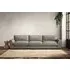 Guddu Super Grand Sofa - Flax, Recycled Cotton