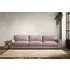 Guddu Super Grand Sofa - Lavender, Recycled Cotton