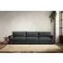 Guddu Super Grand Sofa - Thunder, Recycled Cotton