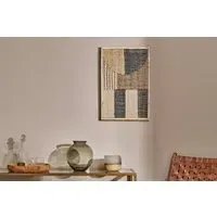 Hakeem Textile Wall Art - Natural