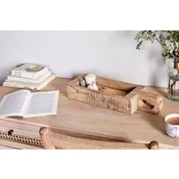 Hanwa Reclaimed Wood Storage Pot - Natural