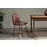 Harsha Leather Dining Chair - Chocolate Brown