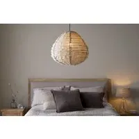 Hirana Linen Lampshade - Natural
