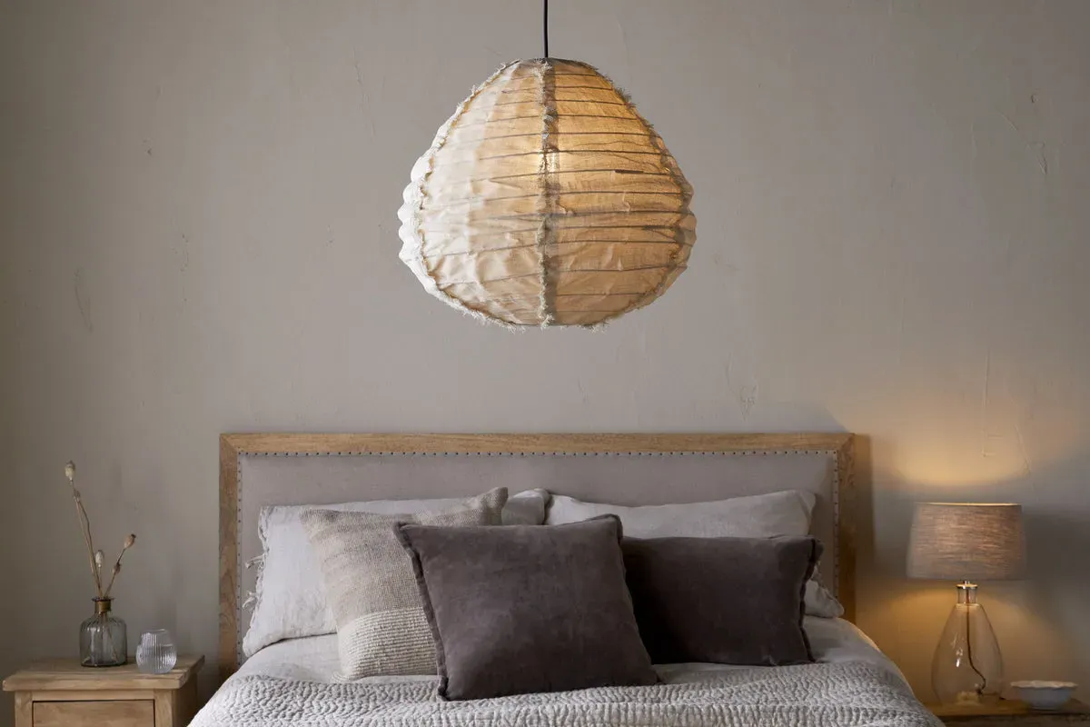 Hirana Linen Lampshade - Natural image