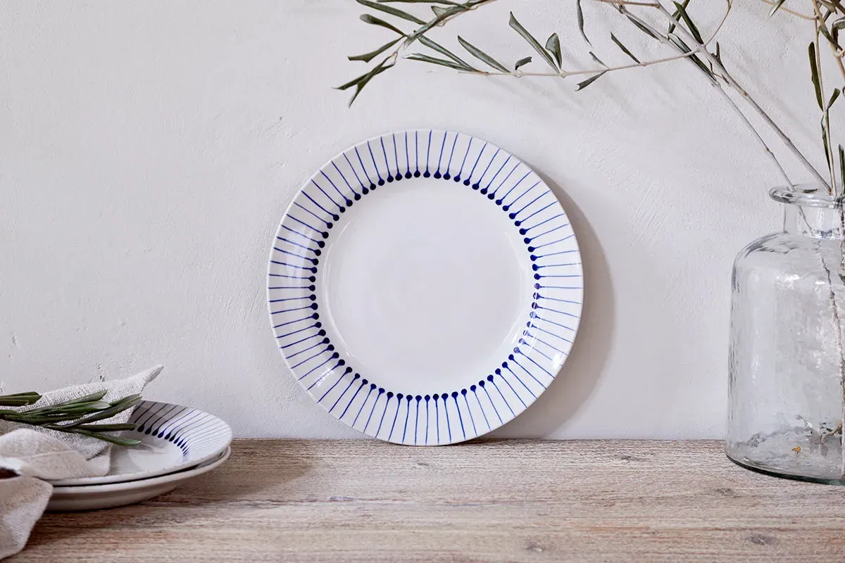 Iba Side Plate - Indigo