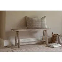 Ibo Long Bench - Natural, Reclaimed Wood