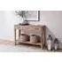 Ibo Reclaimed Wood 3 Drawer Console Table - Natural