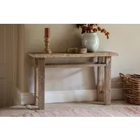 Ibo Console Table - Natural, Reclaimed Wood alternate view