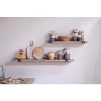 Ibo Large Wall Shelf - Natural, Reclaimed Wood alternate view