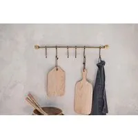 Ikoma Wall Hook Set - Antique Brass alternate view