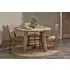Indali Small Round Dining Table - Natural, Mango Wood