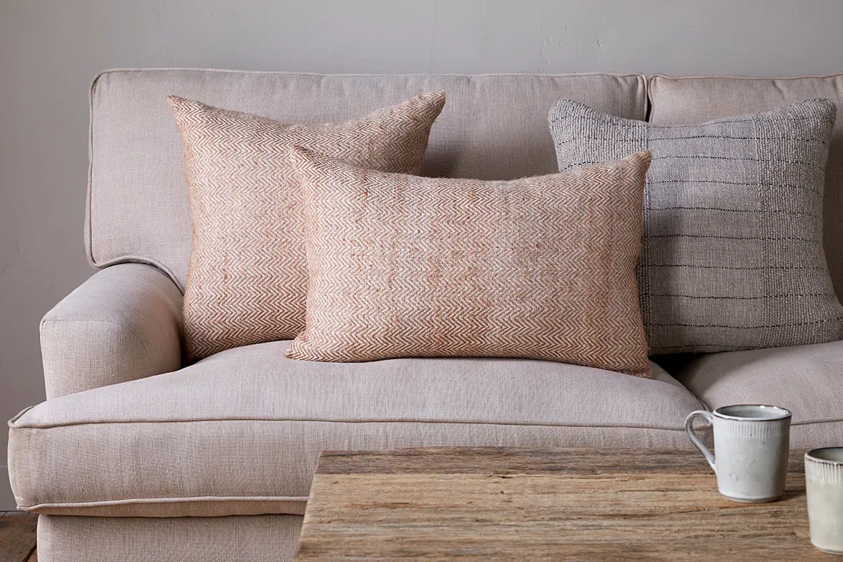 Indie Recycled Cushion Cover - Rust