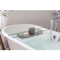 Indore Iron Bath Bridge - Aged Brass alternate view