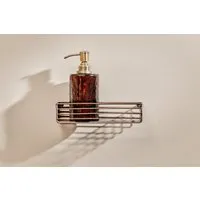 Indore Wall Shelf - Aged Brass