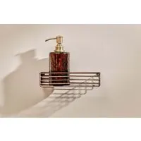 Indore Wall Shelf - Aged Brass, Iron alternate view