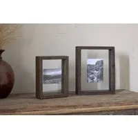 Indu 8x10 Standing Frame - Dark Ash, Mango Wood