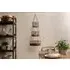 Inkollu 3-Tier Hanging Basket Set - Aged Brass