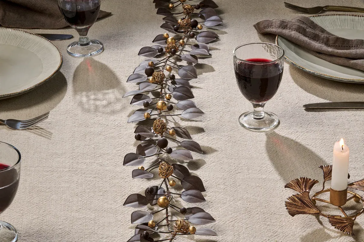 Ishana Christmas Garland - Antique Brass image