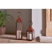 Isko Small Lantern - Rust