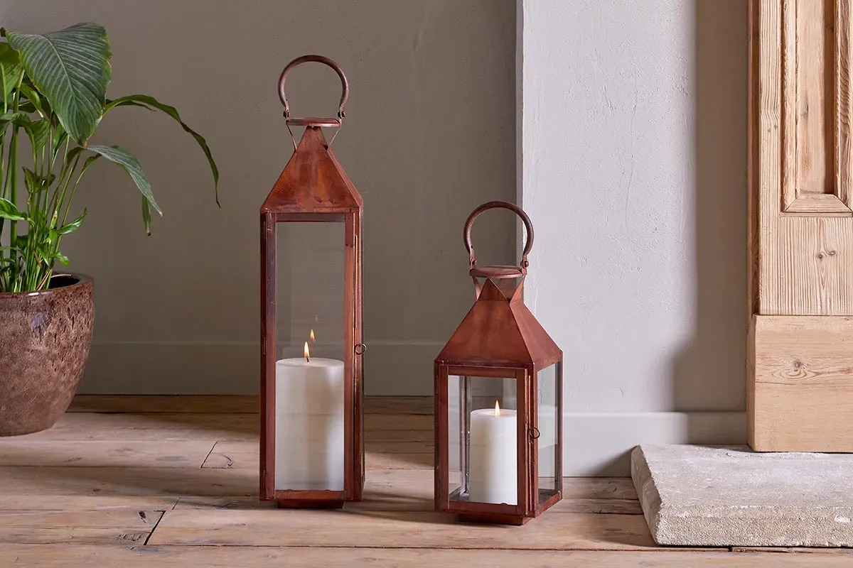 Isko Small Lantern - Rust image