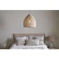 Jahari Woven Jute Pendant Light - Natural