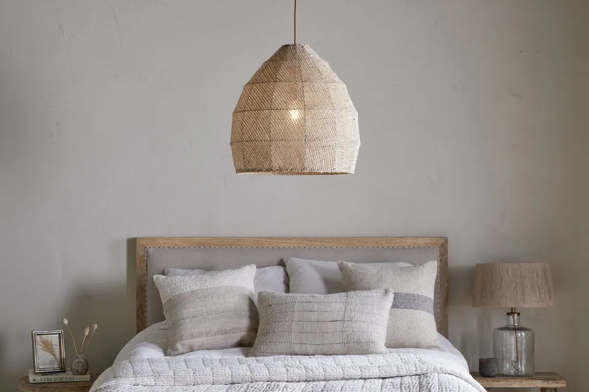 Jahari Woven Jute Pendant Light - Natural image