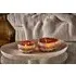Janka Tealight Holders Set of 2 - Dark Amber, Glass