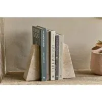 Juda Marble Bookends - Grey
