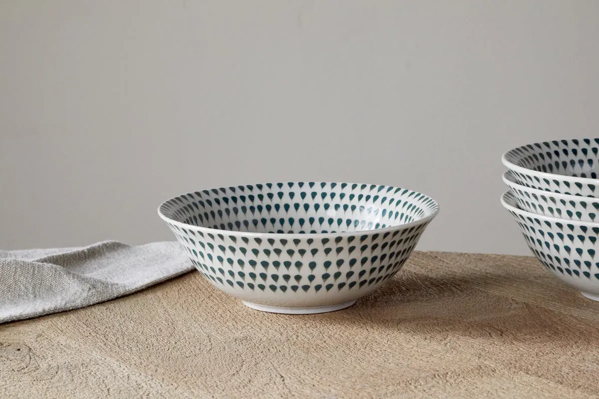 Juniper Drop Cereal Bowl - Cream, Juniper image