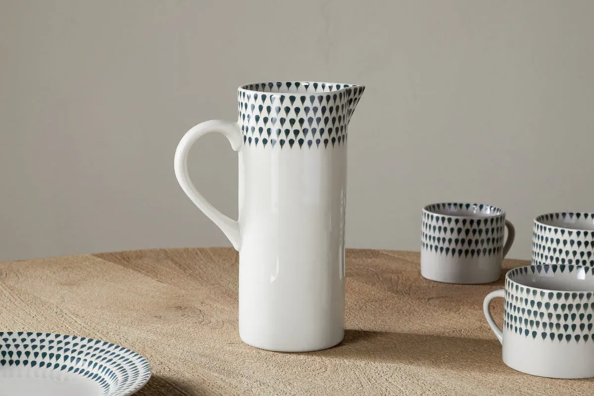 Juniper Drop Large Jug - Green image