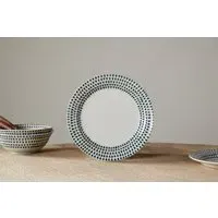 Juniper Drop Side Plate - Cream, Ceramic