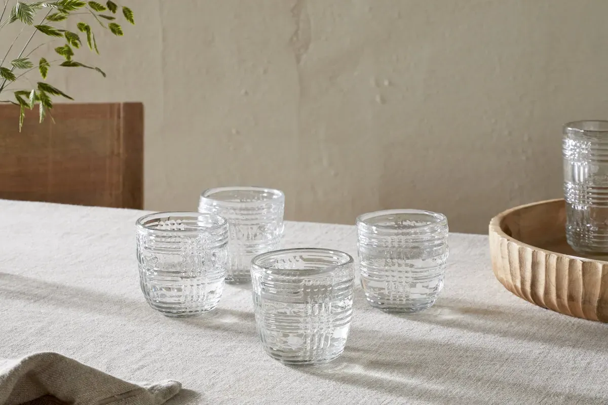 Kaanch Set of 4 Tumbler Glasses - Clear product