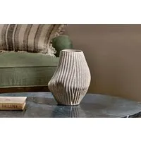 Kalai Small Organic Shape Vase - Natural, Ceramic alternate view