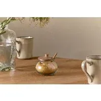 Kali Round Storage Jar - Natural, Clear