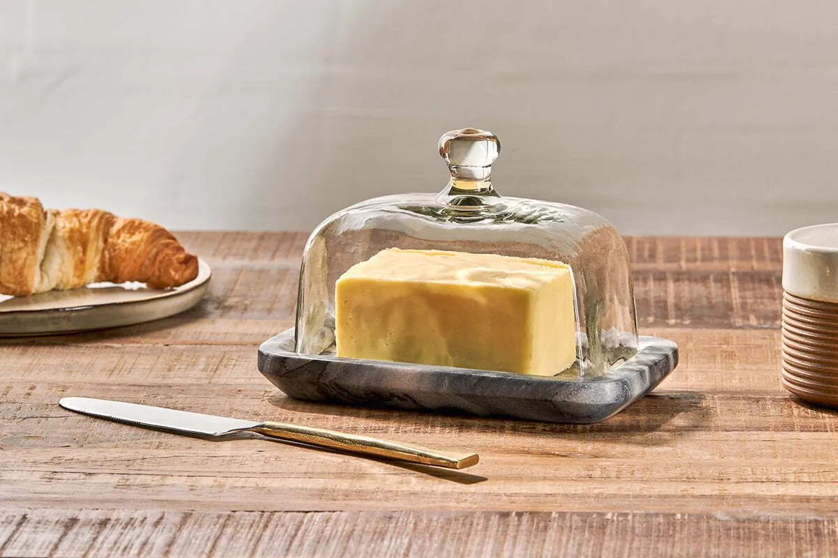 Kallso Marble Butter Dish - Grey product