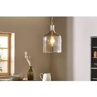 Kalsi Large Pendant Light - Lustre, Recycled Glass