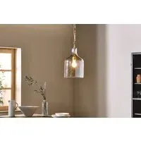 Kalsi Small Pendant Light - Lustre, Recycled Glass