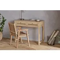 Kanz Writing Desk - Natural, Mango Wood