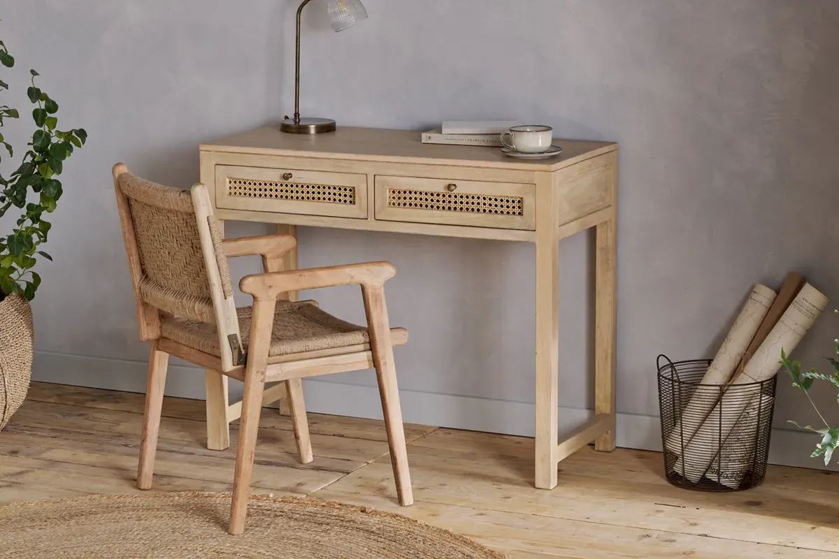 Kanz Writing Desk - Natural, Mango Wood image