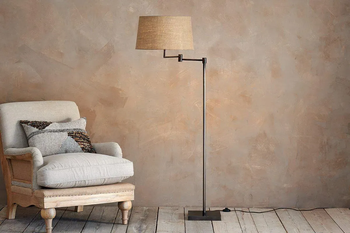 Kara Iron Floor Lamp - Aged Bronze product