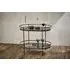 Karoko Marble Drinks Table - Black