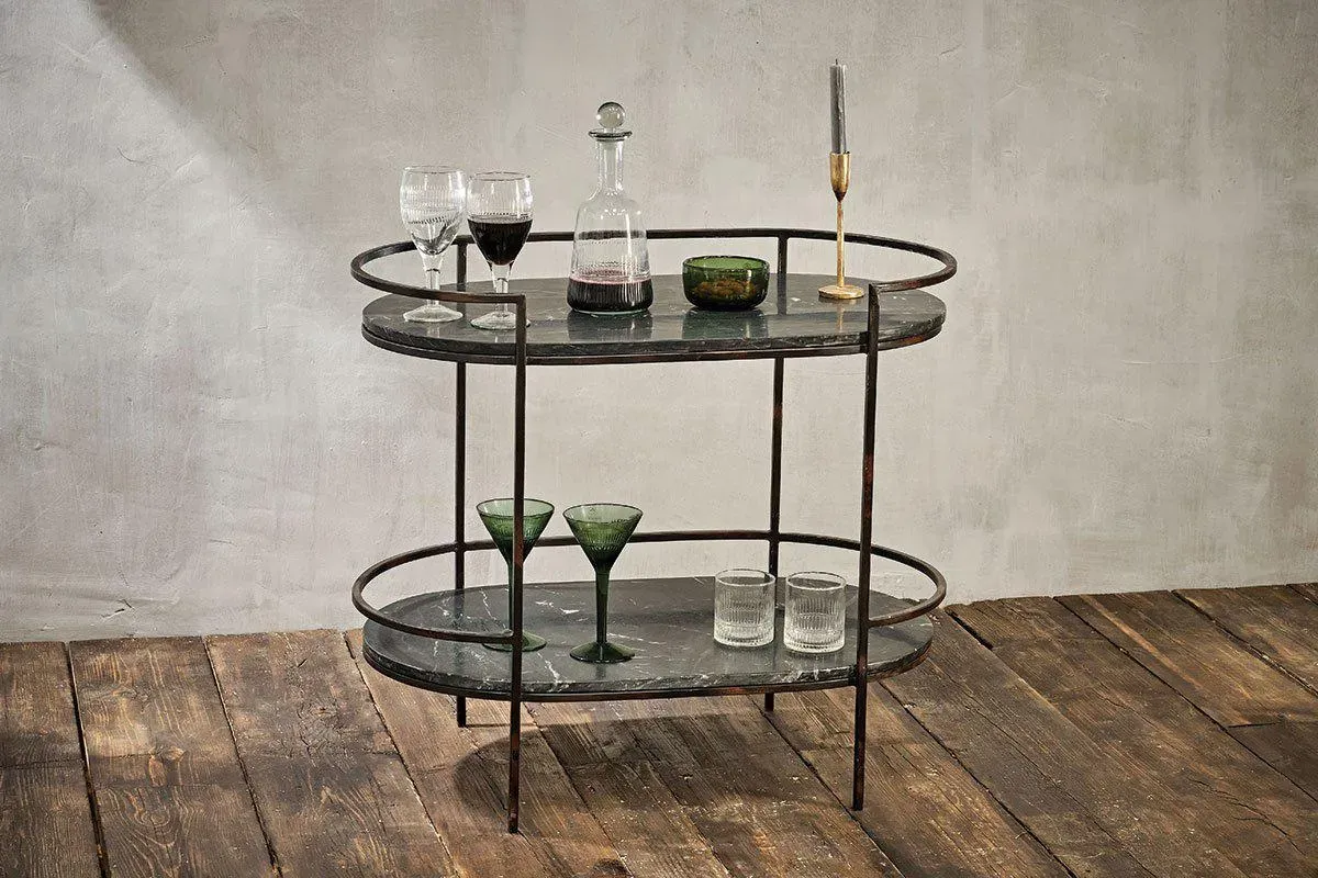 nkuku-karoko-marble-drinks-table-tables-black image