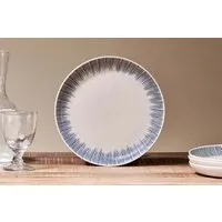 Karuma Ceramic Dinner Plate - Blue & White alternate view